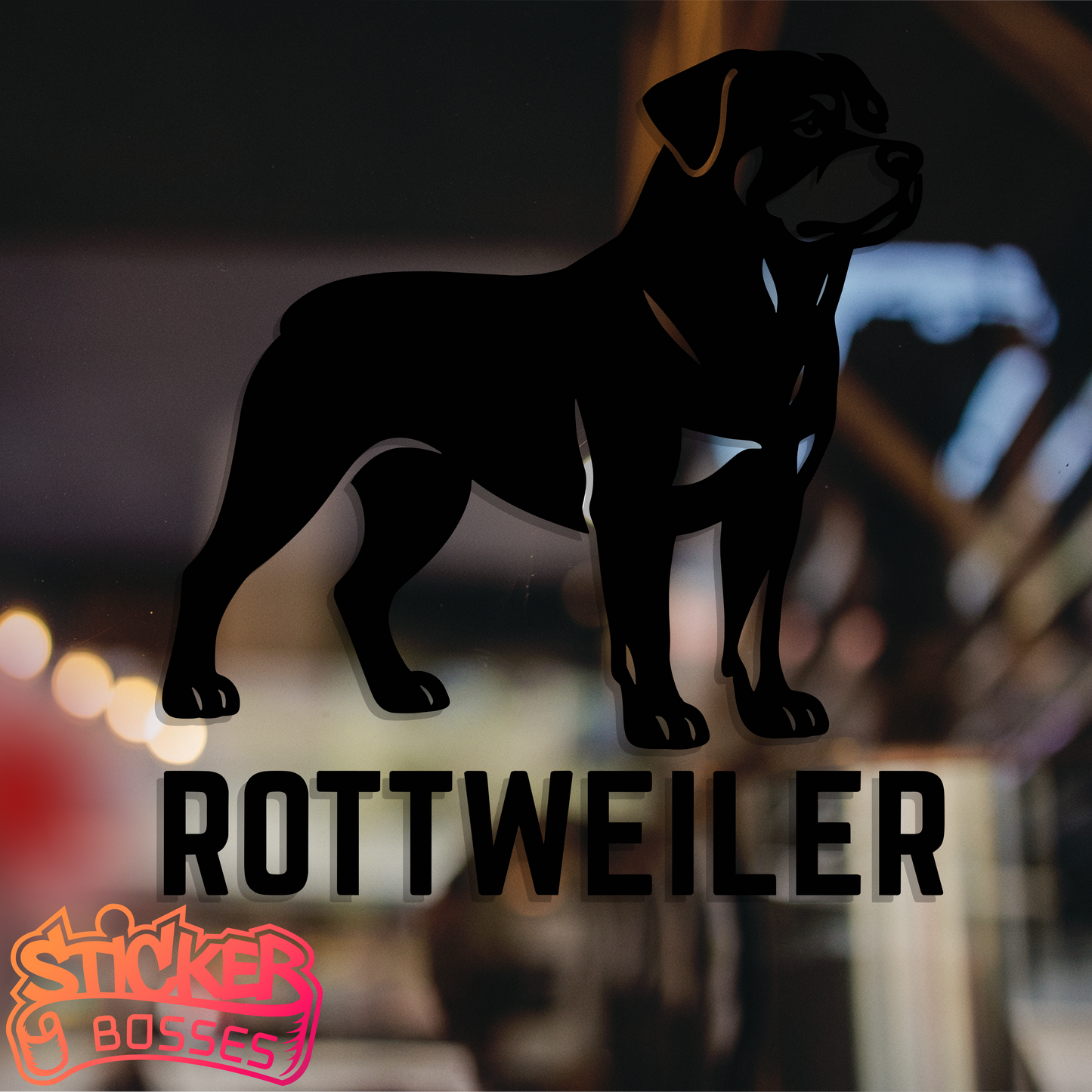 ROTTWEILER VINYL DECAL