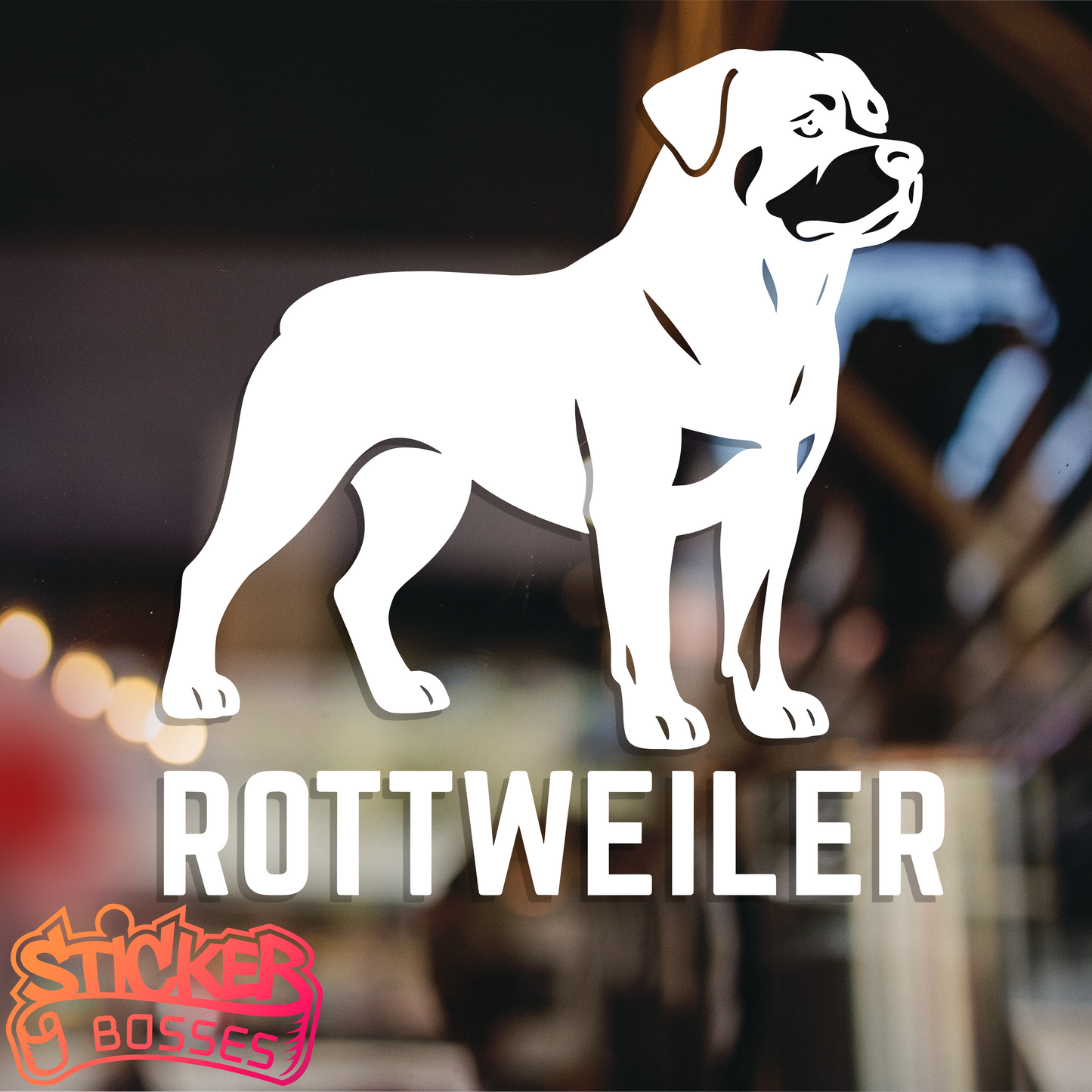 ROTTWEILER VINYL DECAL
